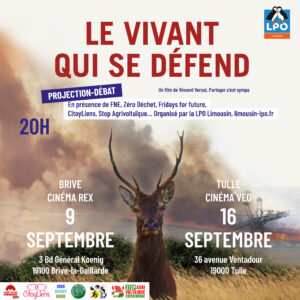 Le VIVANT qui se défend @ cinema rex Brive
